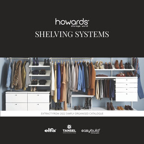 Howards Storage World catalogue | Shelving Systems  | 20/12/2021 - 31/12/2023