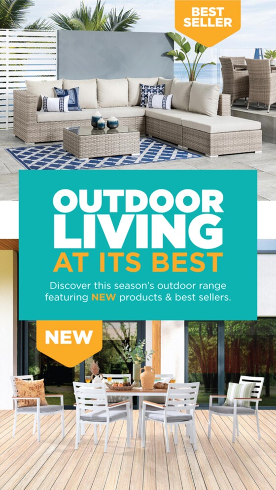 Amart Furniture catalogue in Adelaide SA | Outdoor Living At Its Best | 31/08/2022 - 31/12/2023