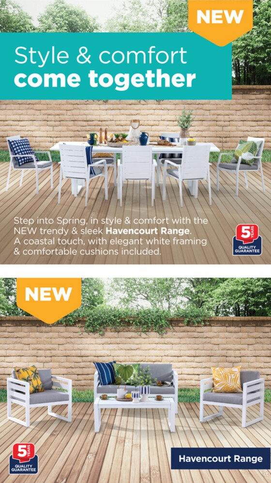 Amart Furniture catalogue in Sydney NSW | Outdoor Living At Its Best | 31/08/2022 - 31/12/2023