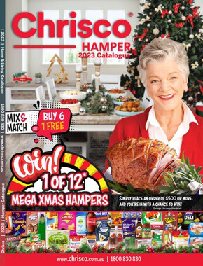 Chrisco catalogue | Hamper 2023 Catalogue | 26/09/2022 - 31/12/2023
