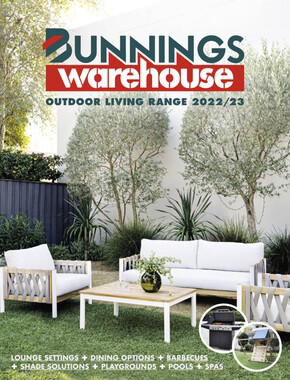 Bunnings Warehouse catalogue in Brisbane QLD | Outdoor Living Range 2022/23 | 21/10/2022 - 31/12/2023