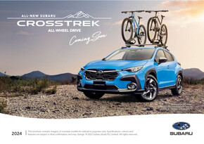Subaru catalogue | Crosstrek All-Wheel Drive | 17/01/2023 - 31/12/2024
