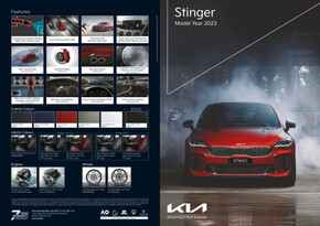 Kia catalogue | Stinger 2023 | 01/02/2023 - 31/12/2023