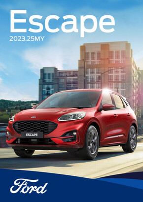 Ford catalogue | Escape 2023 | 10/03/2023 - 31/03/2024