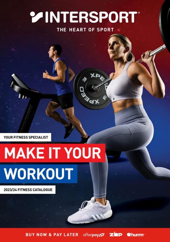 Intersport catalogue in Perth WA | Fitness Campaign | 30/03/2023 - 31/12/2024