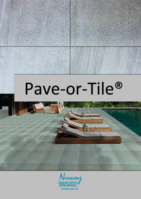 Nuway catalogue | Pave-or-Tile Brochure | 19/05/2023 - 30/06/2024