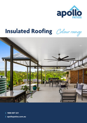 Home Furnishings offers in Pottsville NSW | Insulated Roofing Colour Range in Apollo Patio's | 03/07/2023 - 31/05/2024