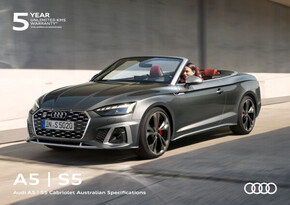 Audi catalogue | A5 | S5 Cabriolet  | 10/08/2023 - 31/12/2023