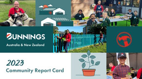 Bunnings Warehouse catalogue in Adelaide SA | Community Report Card 2023 | 23/08/2023 - 31/12/2023