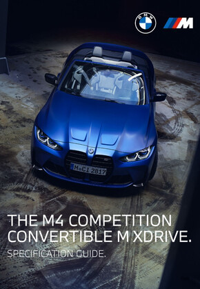 BMW catalogue | The M4 Competition Convertible M xDrive | 23/08/2023 - 31/12/2023