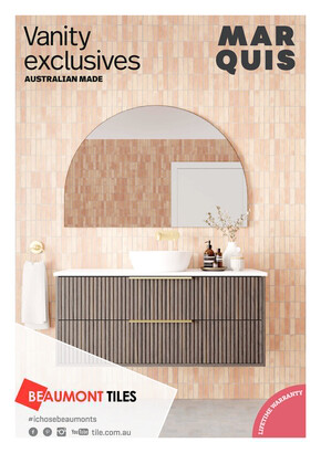 Beaumont Tiles catalogue | Marquis Vanity Exclusives | 25/08/2023 - 31/12/2023