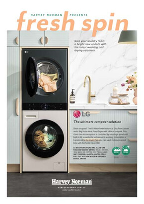 Harvey Norman catalogue in Brisbane QLD | Fresh Spin - Laundry | 25/08/2023 - 31/12/2023