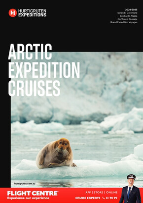 Flight Centre catalogue | Hurtigurten Artic Expedition Cruises 2024/2025 | 29/08/2023 - 31/12/2025