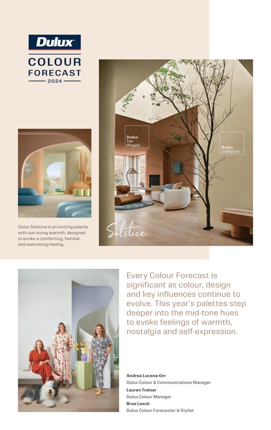 Dulux catalogue in Moonee Valley VIC | Colour Forecast 2024 | 01/09/2023 - 31/12/2024