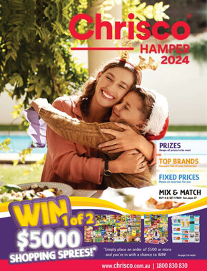 Groceries offers in Clare SA | Hamper 2024 Catalogue in Chrisco | 25/09/2023 - 31/12/2024