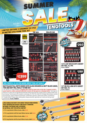 Teng Tools catalogue | Summer Sale  | 01/10/2023 - 22/12/2023