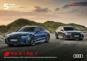 Audi catalogue | RS 6 | RS 7 | 28/09/2023 - 31/12/2023