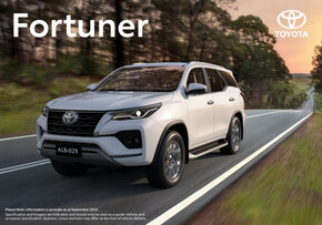 Toyota catalogue | Fortuner | 02/10/2023 - 31/12/2023
