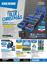Kincrome catalogue | Dreaming Of A Blue Christmas | 01/11/2023 - 31/12/2023