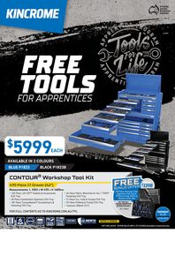Kincrome catalogue | Free Tools For Apprentinces | 01/11/2023 - 31/12/2024