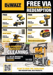 United Tools catalogue | Dewalt Redemptions | 01/11/2023 - 31/01/2024