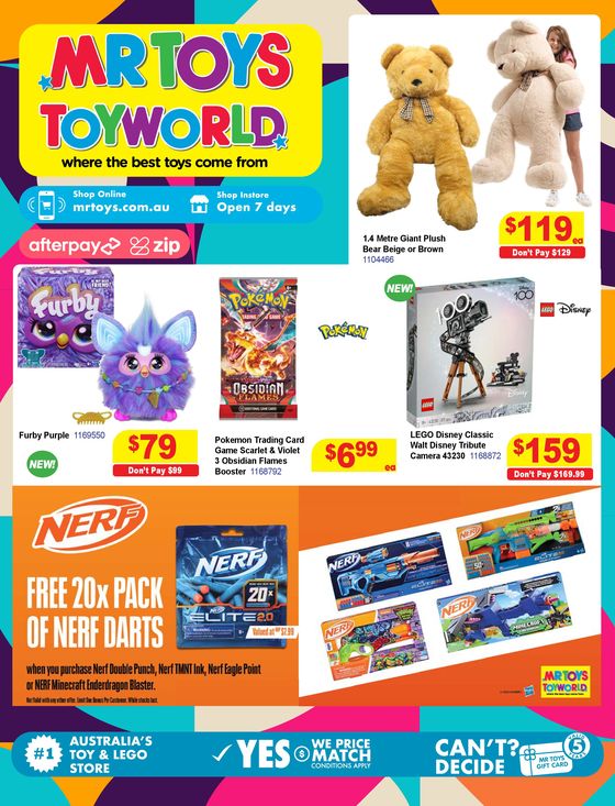 Mr Toys Toyworld catalogue in Toowoomba QLD | November Catalogue | 01/11/2023 - 30/11/2023