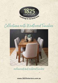 1825 Interiors catalogue | Weathered Finishes | 03/11/2023 - 30/04/2024