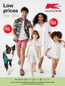 Kmart catalogue in Bankstown NSW | Summer - Low prices for life | 16/11/2023 - 24/12/2023