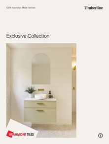 Beaumont Tiles catalogue in Adelaide SA | Timberline - Exclusive Vanities 2023 | 08/11/2023 - 31/12/2023