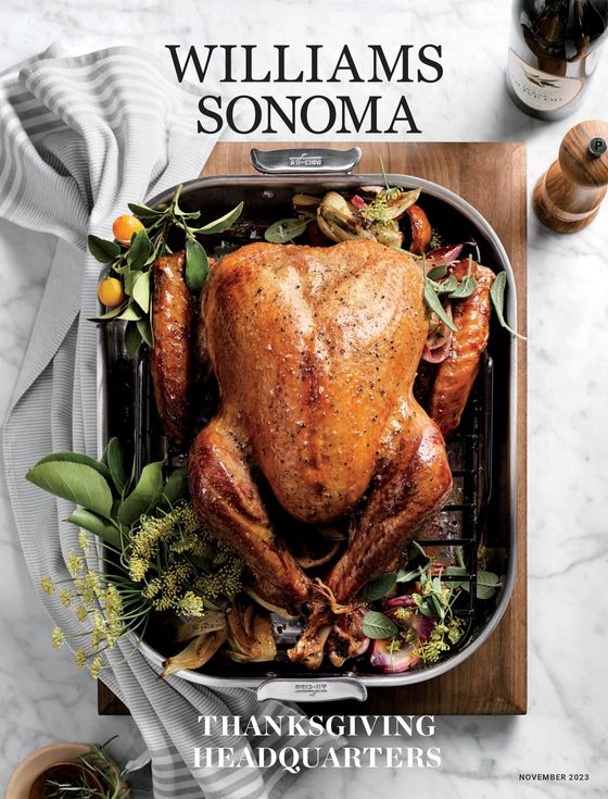 Williamas Sonoma catalogue | Thanksgiving Headquarters | 08/11/2023 - 30/11/2023