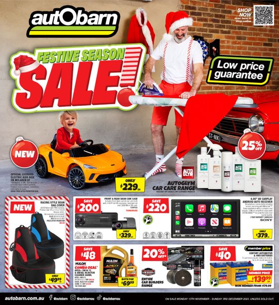 Autobarn catalogue | Festive Season Sale! | 13/11/2023 - 03/12/2023