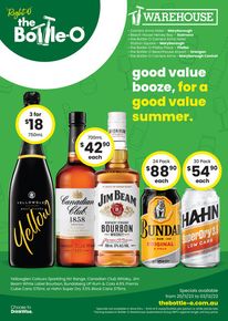 The Bottle-O catalogue in Maryborough QLD | Good Value Booze, For A Good Value Summer! 20/11 Warehouse | 20/11/2023 - 03/12/2023