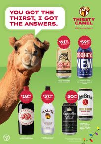 Thirsty Camel catalogue in Roma QLD | You Got The Thirst, I Got The Answers 27/11 | 27/11/2023 - 10/12/2023