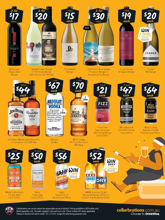 Cellarbrations catalogue in Brisbane QLD | Christmas Drops That Always Hit The Spot 20/11 | 20/11/2023 - 03/12/2023