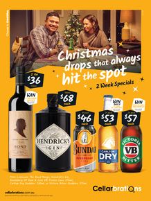 Cellarbrations catalogue in Yarrawonga VIC | Christmas Drops That Always Hit The Spot 20/11 | 20/11/2023 - 03/12/2023