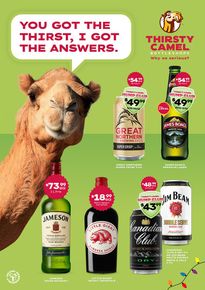 Thirsty Camel catalogue in Devonport TAS | Summer Sale 27/11 | 27/11/2023 - 10/12/2023