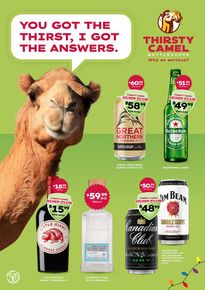 Thirsty Camel catalogue in Wangaratta VIC | Summer Sale 27/11 | 27/11/2023 - 10/12/2023