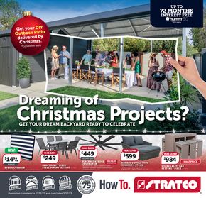 Stratco catalogue in Adelaide SA | Dreaming Of Christmas Projects? | 17/11/2023 - 03/12/2023