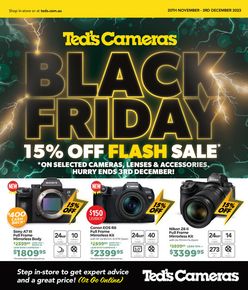 Electronics & Office offers | Black Friday in Ted's Cameras | 20/11/2023 - 03/12/2023