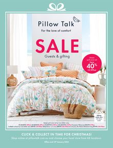 Pillow Talk catalogue | Guests & Gifting Catalogue | 20/11/2023 - 14/01/2024