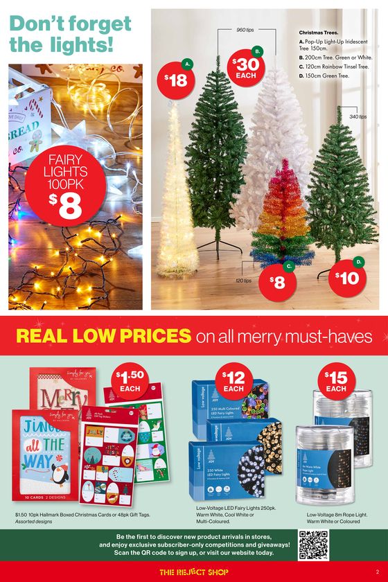 The Reject Shop catalogue in Adelaide SA | Christmas Items | 28/11/2023 - 12/12/2023