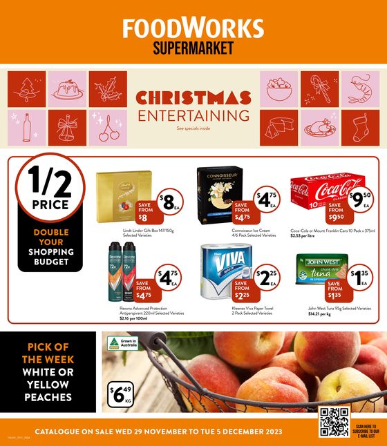 Foodworks catalogue | Picks Of The Week | 29/11/2023 - 05/12/2023