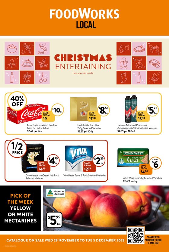 Foodworks catalogue in Adelaide SA | Picks Of The Week | 29/11/2023 - 05/12/2023