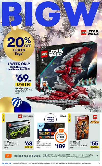 BIG W catalogue in Townsville QLD | Make Their Christmas Wishes Come True 30/11 | 30/11/2023 - 13/12/2023