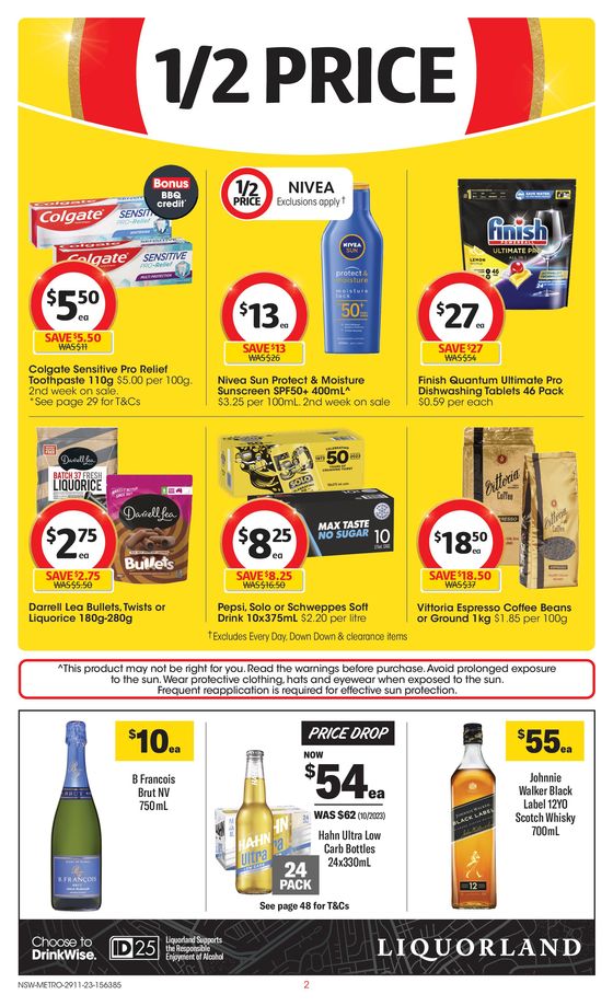 Coles catalogue in Sydney NSW | Great Value. Hands Down. - 29th November | 29/11/2023 - 05/12/2023