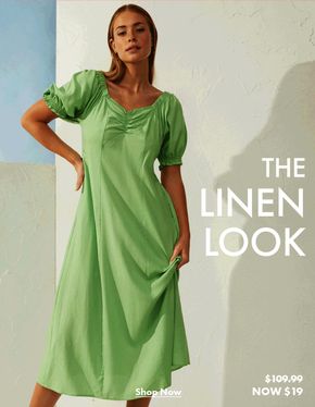 Crossroads catalogue in Sydney NSW | The Linen Look: All Dresses NOW $19! Best Black Friday yet | 23/11/2023 - 30/11/2023