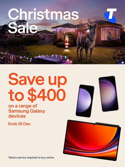 Telstra catalogue | Christmas Sale | 05/12/2023 - 25/12/2023