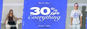 Factorie catalogue | It's Go Time: 30% Off Everything | 23/11/2023 - 23/12/2023