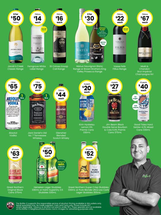 The Bottle-O catalogue in Perth WA | Good Value Booze, In Good Value Wrapping 27/11 | 27/11/2023 - 10/12/2023