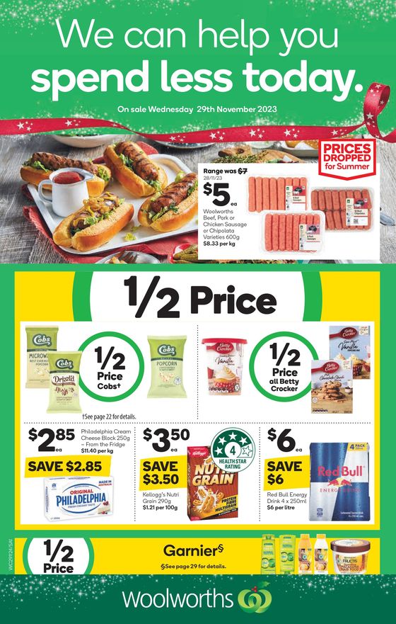 Woolworths catalogue in Adelaide SA | Weekly Specials 29/11 | 29/11/2023 - 05/12/2023